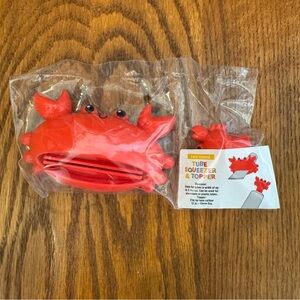 🌈 6/$60 Toothpaste Make Up Tube Squeezer Dispenser Crab Red